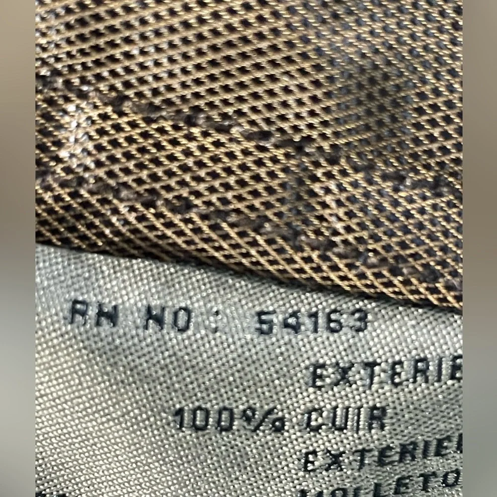 Andrew Marc New York Pebbled Black Leather Jacket - Picture 9 of 16